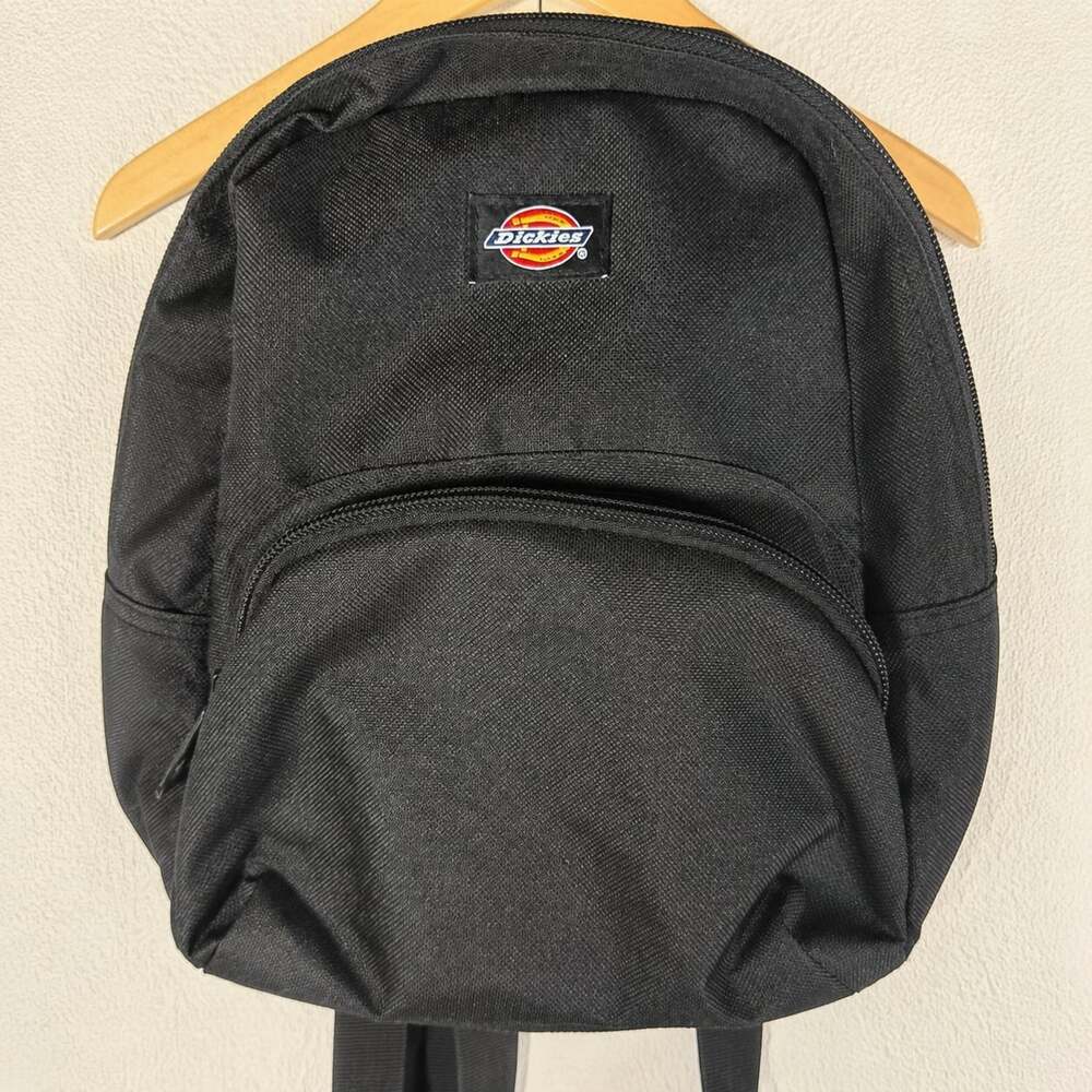 Dickies Mini Backpack Black Y2K Streetwear Bag - Picture 2 of 4